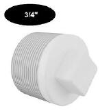 PLUG TAMPAO ROSCAVEL 3/4 PVC PLUG34B