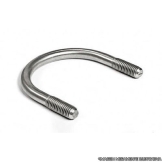 GRAMPO U ACO INOX 11/2 X 1/4