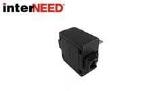 ADAPTADOR PINO JACK/JACK 2 VIAS 2AL / 2PL PRETO INTERNEED