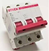 MINI DISJUNTOR 3X10A 400V 3000A SDD63C10 - STECK