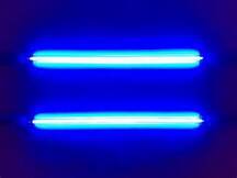 BARRA DE NEON 30CM AZUL BLUE LIGHT NEON