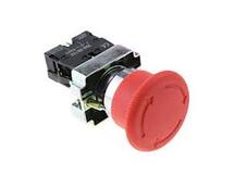 BOTAO DE EMERGENCIA TIPO COGUMELO - GIRA - DESTRAVA LAY5-BS54 ( 40MM ) VERMELHO JNG