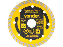 DISCO DIAMANTADO 110MM V2 FURO 20 VONDER