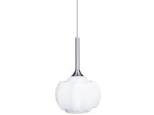 PENDENTE TD350-1 VIDRO BRANCO