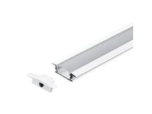 PERFIL DE EMBUTIR ALUMINIO P/FITA LED 24,5MMX15MMX07MMX2MT