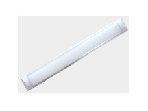 LUMINÁRIA TUBULAR DE SOBREPOR LED SLIM 20W 60CM BRANCO FRIO