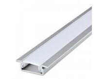 PERFIL EMBUTIR P/FITA LED 24,5MMX17MMX07MMX2MT BRANCO