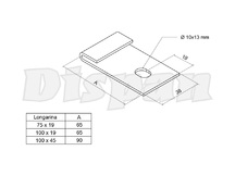 PRESILHA GUIA DP844 DISPAN