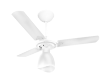 VENTILADOR TETO NEW DELTA LIGHT BRANCO/BRANCO 127V