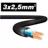 CABO FLEXIVEL 3X2,5MM 1KV PW