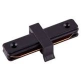 CONECTOR RETO PARA TRILHO ELETRIFICADO PRETO