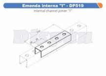 EMENDA INTERNA I P/ PERFILADO - DP519 DISPAN