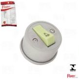 INTERRUPTOR  EXTERNO RED. CAMPAINHA CINZA 10A 250V 1801-057 RADIAL / INJETEL